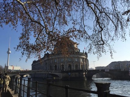 Bode-Museum in wintertime Bode-Museum in wintertime