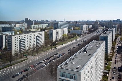 Construction phase 2 of Karl-Marx-Allee (1959-1965) Construction phase 2 of Karl-Marx-Allee (1959-1965)