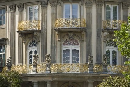 Facade of the Ephraim-Palais in Berlin Facade of the Ephraim-Palais in Berlin