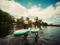 Stand-Up-Paddeln in Berlin Spandau SUP - eine beliebte Aktivität auf dem Wasser in Berlin
