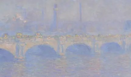 Claude Monet, Waterloo Bridge, Detail, 1903 Claude Monet, Waterloo Bridge, Detail, 1903