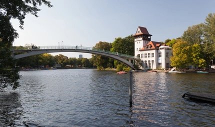 Abteibrücke Abteibrücke im Treptower Park
