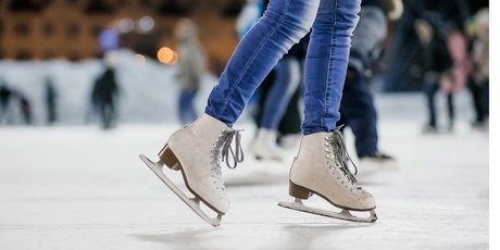 Ice skating Ice skating in Berlin