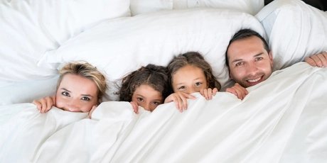 Hotel_Familie_Bettdecke