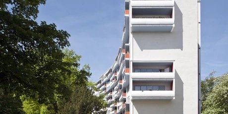 Gebäude im Hansaviertel Hansaviertel - Händelallee 1/9