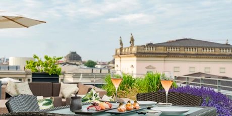 Hedwig Terrace im Hotel de Rome