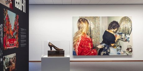 Ausstellungsansichten „Zerreißprobe. Kunst zwischen Politik und Gesellschaft. Sammlung der Nationalgalerie 1945-2000“