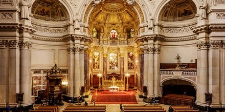 Berlin Cathedral interior facing east Berlin Cathedral interior facing east