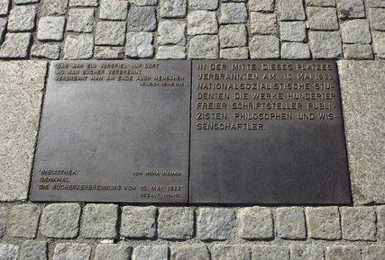 Information panel Bebelplatz Information panel Bebelplatz