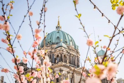 Berlin Cathedral in Spring Berlin Cathedral in Spring