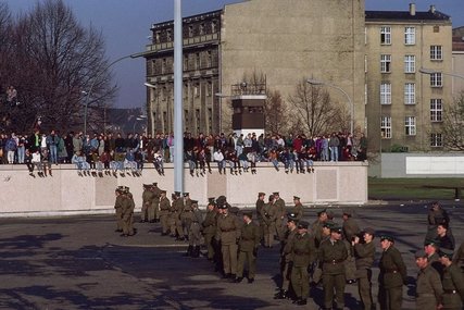 Fall der Berliner Mauer, Berlin am 10. November 1989 Fall der Berliner Mauer, Berlin am 10. November 1989