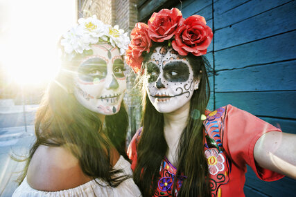 Maskerade am Tag der Toten - Day of the dead 
