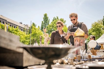 Flea market in Berlin Flohmarkt
