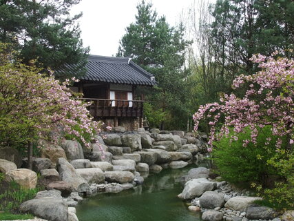 Koreanischer Garten 'Seouler Garten' in den Gärten der Welt