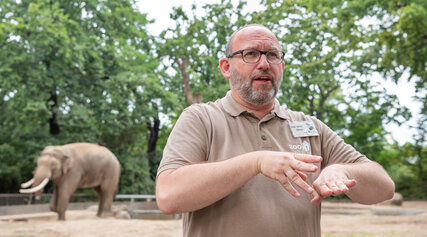 Führung im Zoo in Gebärdensprache