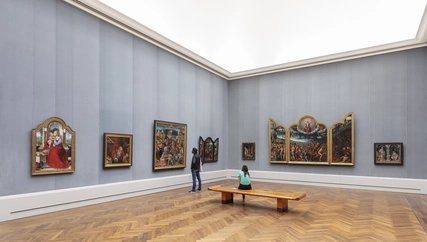 Hall of the Gemäldegalerie Berlin Hall of the Gemäldegalerie Berlin