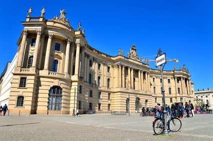Bebelplatz and Humboldt University Bebelplatz and Humboldt University in Berlin