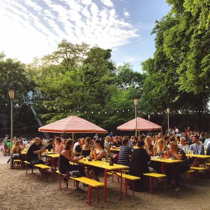 Prater beer garden Prater beer garden