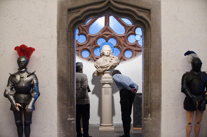 armament and bust in the Märkisches Museum in Berlin Mitte