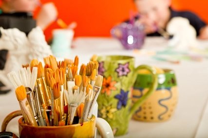Cups and Brushes Cups and Brushes