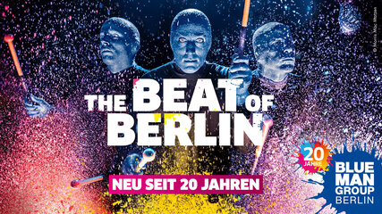 20 years of Blue Man Group in Berlin