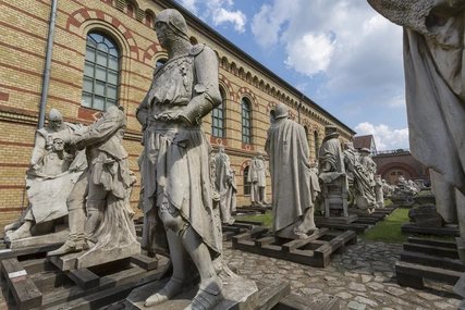 Skulpturen im Innenhof der Zitadelle Spandau Zitadelle Spandau
