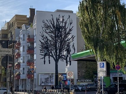 Street Art: Tree Children by Victor Ash Street Art: Tree Children by Victor Ash