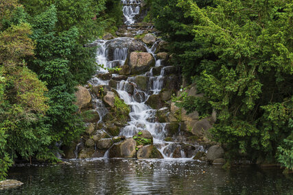 Viktoriaparkt Wasserfall