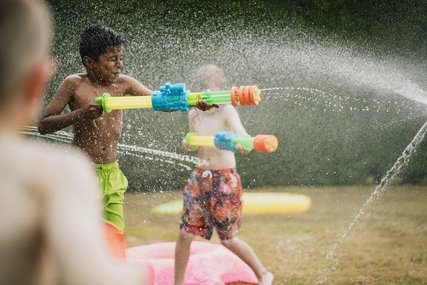 Cooling down in summer Wasserspielplätze