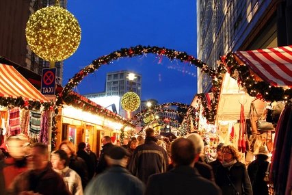 Winter World and Christmas market at Potsdamer Platz Winter World and Christmas market at Potsdamer Platz
