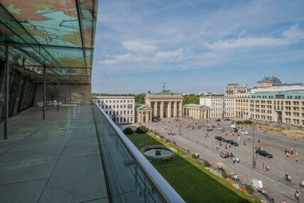 Akademie der Künste Berlin a Pariser Platz, terrazza panoramica