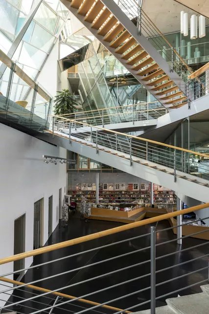 Academy of Arts at Pariser Platz in Berlin, staircase Academy of Arts at Pariser Platz in Berlin, staircase