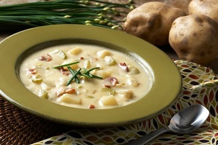 Berlin cuisine: potato soup Berlin cuisine: potato soup