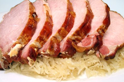 Berlin Cuisine: Kassler und Sauerkraut Berlin Cuisine: Kassler und Sauerkraut