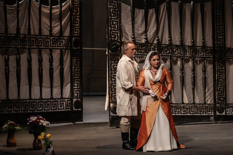 Carmen Giannattasio als Tosca, Martin Muehle als Mario Cavaradossi