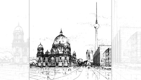 Skizze Berliner Dom