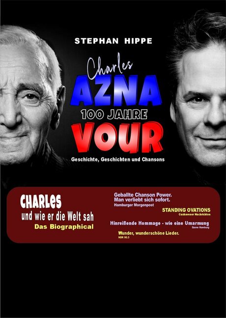 POSTER 100 Jahre Charles Aznavour
