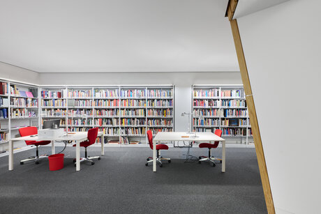 Lesesaal der JMB Bibliothek