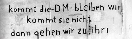 Veranstaltungen in Berlin: Endlich Westgeld