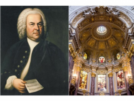 Johann Sebastian Bach (1685-1750) & Kuppel im Berliner Dom