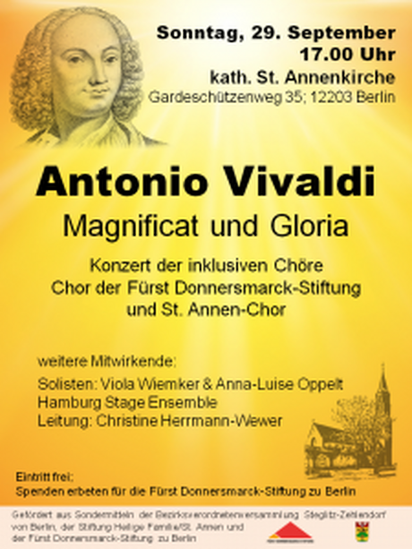 KEY VISUAL Antonio Vivaldi - Gloria und Magnificat