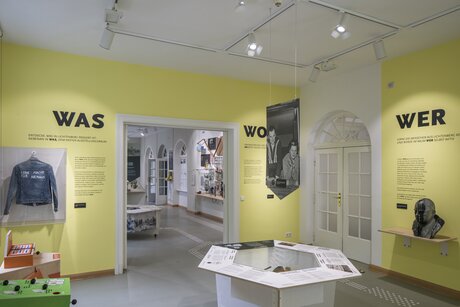 Ausstellungsraum im Museum Lichtenberg im Stadthaus
