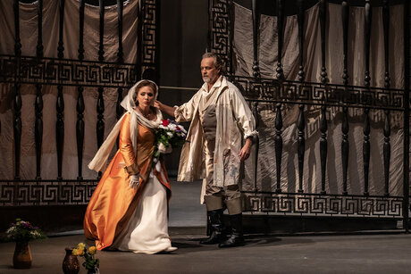 Carmen Giannattasio als Tosca, Martin Muehle als Mario Cavaradossi