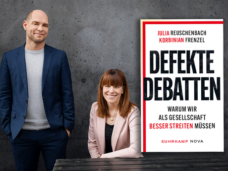 Veranstaltungen in Berlin: Julia Reuschenbach, Korbinian Frenzel: Defekte Debatten. Warum wir als Gesellschaft besser streiten müssen