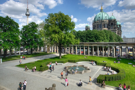 Kolonnadenhof, Museumsinsel Berlin