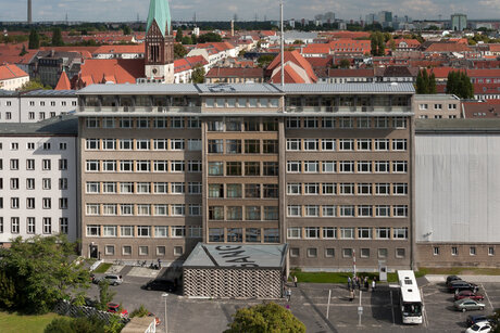 Stasi-Zentrale. Campus für Demokratie, Außenansicht