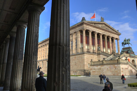 Veranstaltungen in Berlin: Ein Tempel der Kunst - die Alte Nationalgalerie