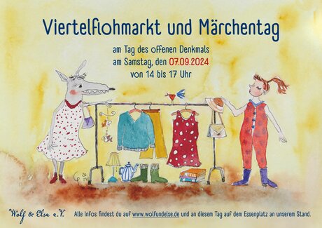 Viertelflohmarkt und Märchentag