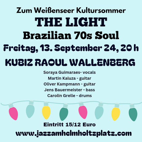 The Light. Flyer Jazz am Helmholtzplatz