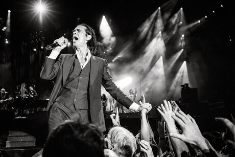 Nick Cave auf der Bühne